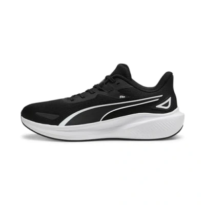 Image of Puma Unisex&#039;s Skyrocket Lite Road Running Shoe, Black White, 6 UK