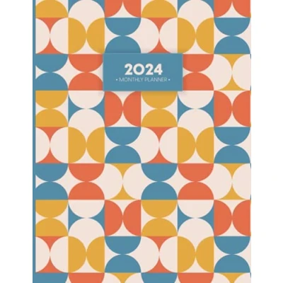 Image of 2024 Monthly Planner: At a glance Weekly &amp; Daily Schedule Organizer Planning Agenda January to December Calendar Planner (Creative 2024)