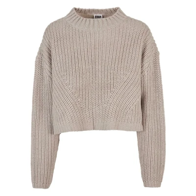 Image of Urban Classics WIDE Jumper, Women&#039;s, Size: 3XL, Warmgrey