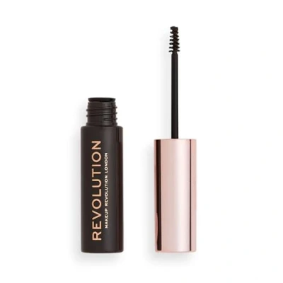 Image of Makeup Revolution Brow Gel 6g (Various Shades) Dark Brown