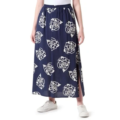Image of Vero Moda Vmsimply EASY Skirt Maxi skirt, Women&#039;s, Size: Large, Navy blazer