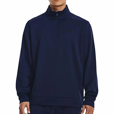 Image of Under Armour 1/4 ZIP Sweatshirt Midnight navy, Men&#039;s, Size: Large, navy