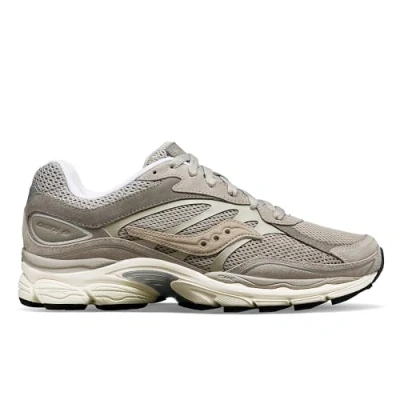Image of Saucony Progrid OMNI 9 Unisex Trainers, Size: 8.5, Grey Leather/synthetics