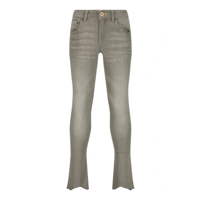 Image of Vingino Girls&#039; Amia Cropped Jeans, light grey, 14 Years