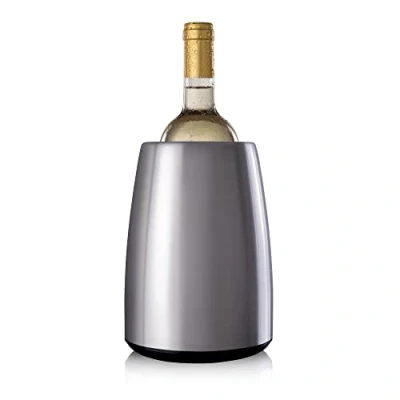 Image of Vacu Vin Wine Cooler Active Elegant Stainless Steel Box Silver