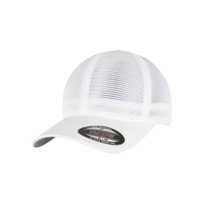 Image of Flexfit Trucker Cap, Men&#039;s, Size: One Size, White