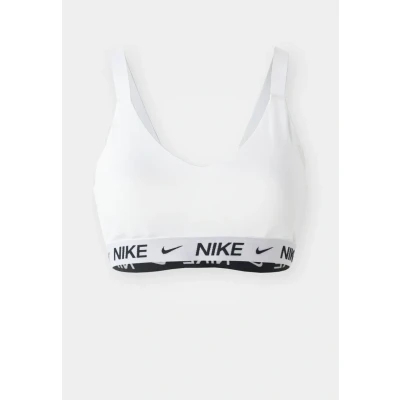 Image of Nike Performance INDY BRA Medium support sports bra, Women&#039;s, Size: Large, White/black