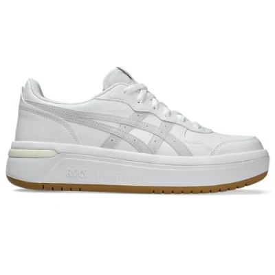 Image of Asics Sportstyle Japan S ST Trainers, Women&#039;s, Size: 10.5, White glacier grey Leather/synthetics