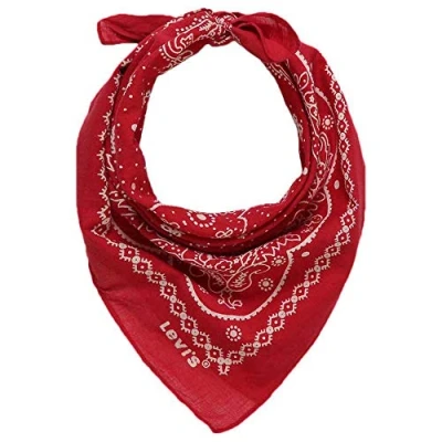 Image of Levi&#039;s Paisley Bandana Foulard, Size: ONE, Regular red