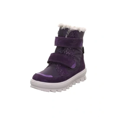 Image of Superfit Flavia Winter boots for kids, Size: 8K, Lila Leather and textile