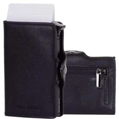 Image of Moneyhold Smart Wallet, Size: One Size, Nero