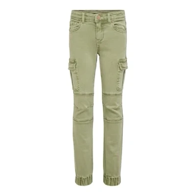 Image of Kids ONLY Jeans Tapered Fit for kids, Size: 7y, Oil green