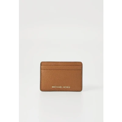 Image of Michael Kors JET Setcard Holder Business card holder, Women&#039;s, Size: One Size, Luggage