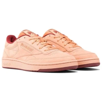 Image of Reebok Classic Trainers, Size: 8, clay washed rich maroon Leather
