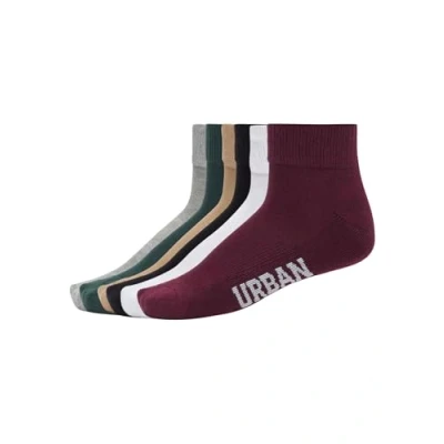 Image of Urban Classics 6 PACK Unisex Socks, Men&#039;s, Size: 5.5 8, Wintercolor