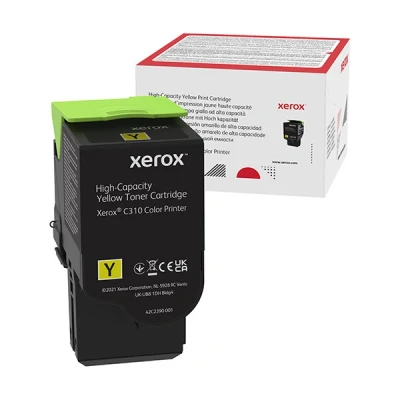 Image of C310 Xerox 006R04367 yellow high capacity toner (original Xerox)