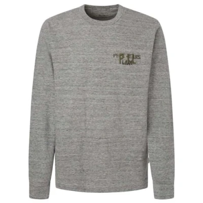 Image of Pepe Jeans Calem Jumper, Men&#039;s, Size: Large, Grey marl