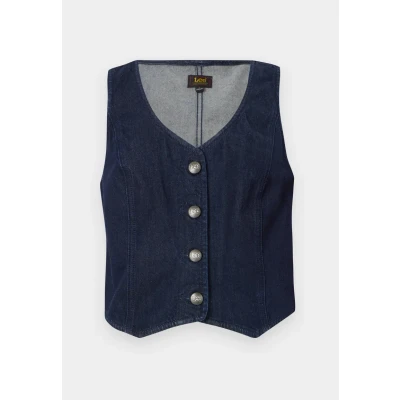 Image of Lee VEST Waistcoat, Women&#039;s, Size: 16/18, Regal blue
