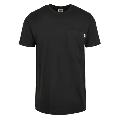 Image of Urban Classics Basic Tshirt, Men&#039;s, Size: 4XL, Schwarz