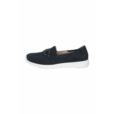 Image of CAPRICE Women&#039;s 9 24708 42 Loafer Flat, Ocean Suede, 3.5 UK