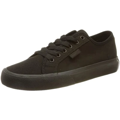 Image of DC Shoes Manual Unisex Trainers, Size: 9, Black/gum Textile