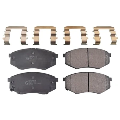 Image of brake Pad Set, disc BLUE PRINT ADG042125