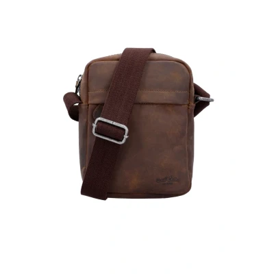 Image of Gusti Leder KARL Cross body bag, Size: One Size, Nussbaum