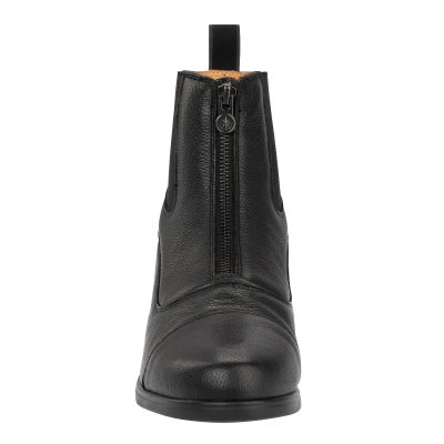 Image of SUEDWIND FOOTWEAR Riding Boots &quot;ADVANCED II FZ SOFT&quot; with Zip Front Slip On Shoe Soft Leather Great Fit Comfort Insole Jodhpur Riding, Walking, Leisure, black, 40 EU