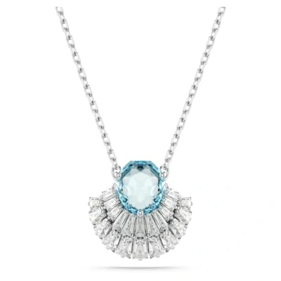Image of Swarovski Idyllia Necklace, Women&#039;s, Size: One Size, Blue