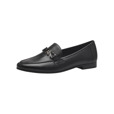 Image of Marco Tozzi by Guido Maria Kretschmer Slipons, Women&#039;s, Size: 5, Black nappa Leather