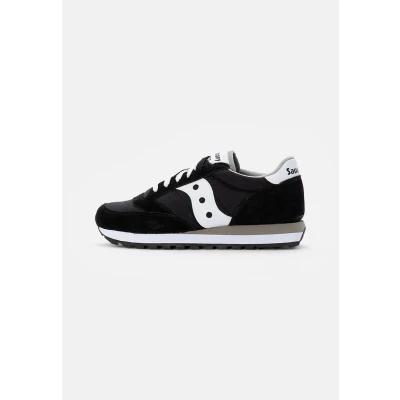 Image of Saucony JAZZ Original Unisex Trainers, Size: 8.5, Black/white Textile/synthetics