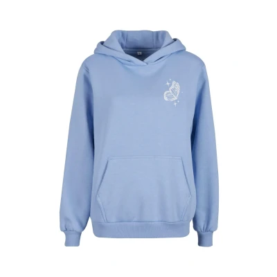 Image of Mister Tee Wildest Dreams Fluffy Hoodie, Women&#039;s, Size: XS, Powderblue