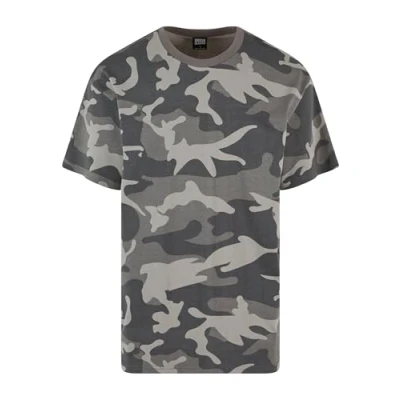 Image of Urban Classics Simple CAMO TEE Print Tshirt, Men&#039;s, Size: Medium, Darkcamo