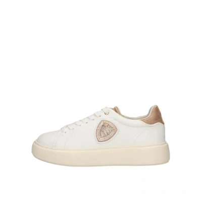 Image of Blauer Venus Trainers, Women&#039;s, Size: 7, White/nude Leather and textile