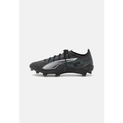 Image of Puma Ultra 5 Ultimate FG Moulded stud football boots, Men&#039;s, Size: 9.5, Lack/silver/bright aqua Synthetics/textile