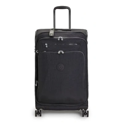 Image of Kipling Basic NEW Youri SPIN 4 Rollen Trolley M 68 CM Luggage set, Size: One Size, Black noir