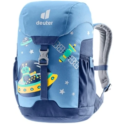 Image of Deuter SCHMUSEBÄR Unisex Rucksack for kids, Size: One Size, Wave/nightblue