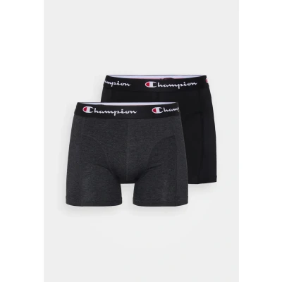 Image of Champion 2 PACK Pants, Men&#039;s, Size: Large, Black/dark grey