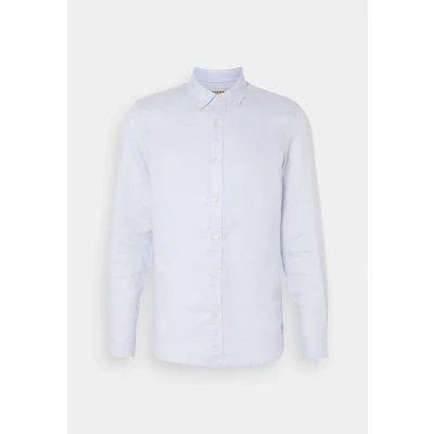 Image of Scotch &amp; Soda Men&#039;s Core Linen Shirt Ls Button, Blue, M