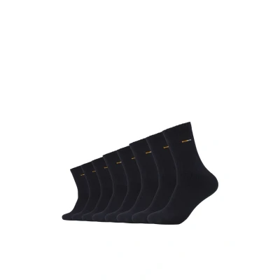 Image of camano 8 PACK Sports socks, Men&#039;s, Size: 12 13.5, Black