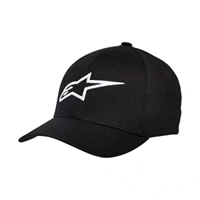 Image of Alpinestars Ageless Curve Hat black / white S/M