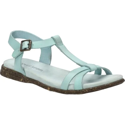 Image of Josef Seibel Sandals, Women&#039;s, Size: 9, Mint Leather