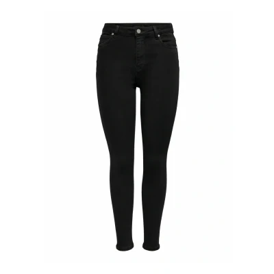 Image of ONLY Onlmila HW SK ANK DNM Bjnoos Jeans Skinny Fit, Women&#039;s, Size: 26x30, Black