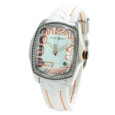 Image of Chronotech Women&#039;s Quartz Analog Watch with Rubber strap CT7016LS 09, multicoloured, 35MM,