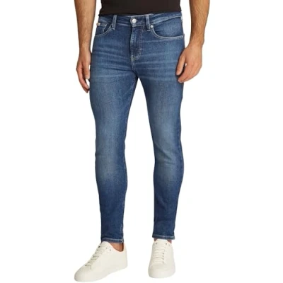 Image of Calvin Klein Men&#039;s Skinny, Denim Medium, 32W / 32L