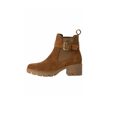 Image of Tamaris Women&#039;s 1 25447 43 Chelsea Boot, Cognac, 3.5 UK