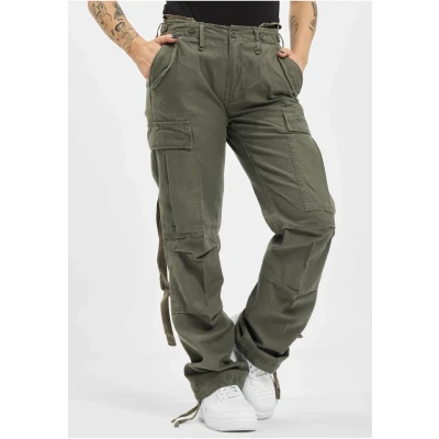 Image of Brandit Cargo trousers, Women&#039;s, Size: 28, Olive