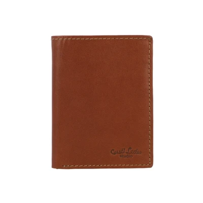 Image of Gusti Leder Macon Wallet Dunkelbraun ziegenleder, Men&#039;s, Size: ONE, ziegenleder