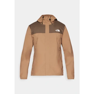 Image of The North Face Antora Waterproof jacket, Men&#039;s, Size: Medium, Latte/smokey brown
