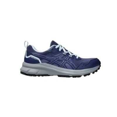 Image of Asics Trail Scout 3 running shoes, Women&#039;s, Size: 3.5, Indigo blue/light blue Imitation leather/ textile